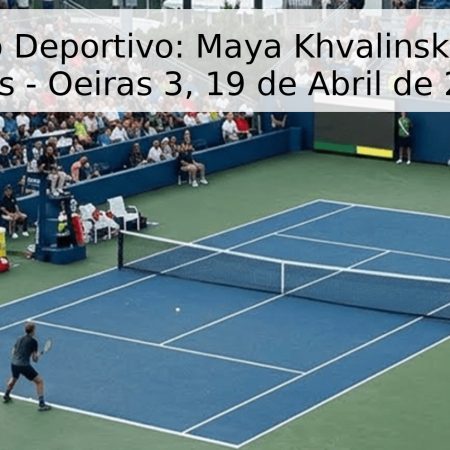 Pronóstico Deportivo: Maya Khvalinska vs. Sinja Kraus – Oeiras 3, 19 de Abril de 2026