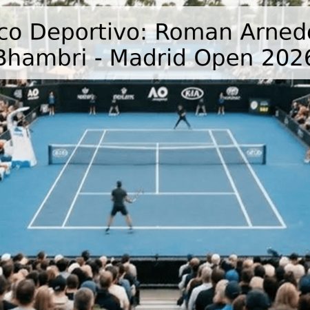 Pronóstico Deportivo: Roman Arnedo vs Yuki Bhambri – Madrid Open 2026