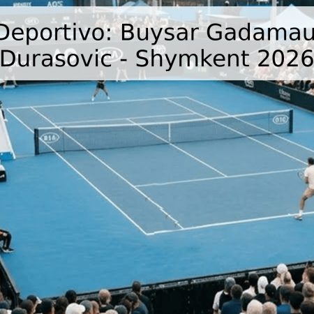 Pronóstico Deportivo: Buysar Gadamauri vs. Viktor Durasovic – Shymkent 2026