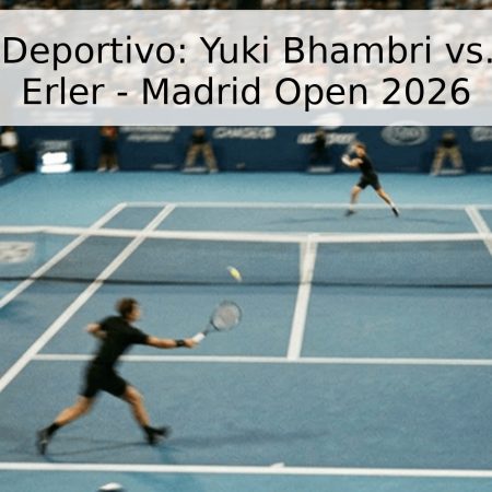 Pronóstico Deportivo: Yuki Bhambri vs. Alexander Erler – Madrid Open 2026